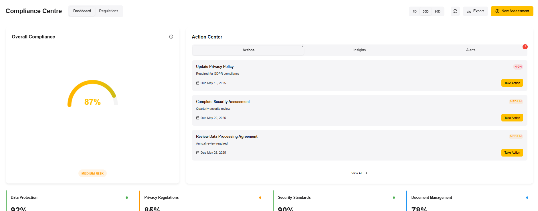 SeekBee Dashboard 1